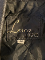 Vintage Lesco Leather Motorcycle Jacket