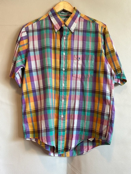 Vintage Flying Scotsman Madras Short Sleeve Shirt