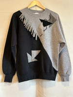 Vintage Two Tone 80's Sweatshirt