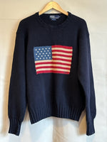 Vintage Polo Ralph Lauren American Flag Sweater