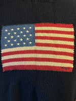 Vintage Polo Ralph Lauren American Flag Sweater