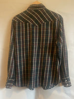 Vintage Wrangler Western Flannel