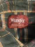 Vintage Wrangler Western Flannel