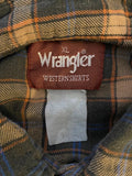 Vintage Wrangler Western Flannel Shirt