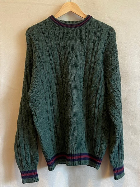 Brooks brothers cable knit on sale sweater