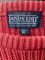 Vintage Land's End Cable Knit Sweater